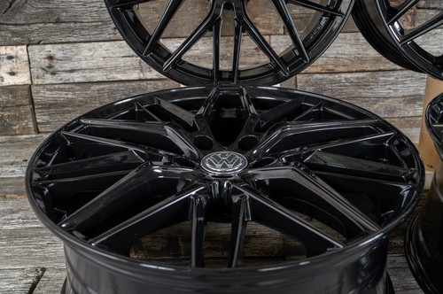 18 Zoll Alufelgen RW01 für VW Passat B6 B7 B8 3C 3G CC Scirocco Sharan Schwarz - Bild 5 von 9