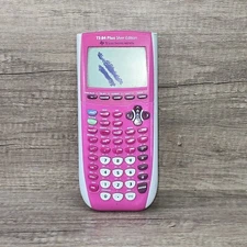Texas Instruments TI-84 Plus Silver Edition Graphing Calculator Pink FOR PARTS