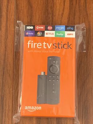 Amazon Fire TV Stick 2nd Gen Media Streamer with 2nd Gen Alexa Voice Remote -...