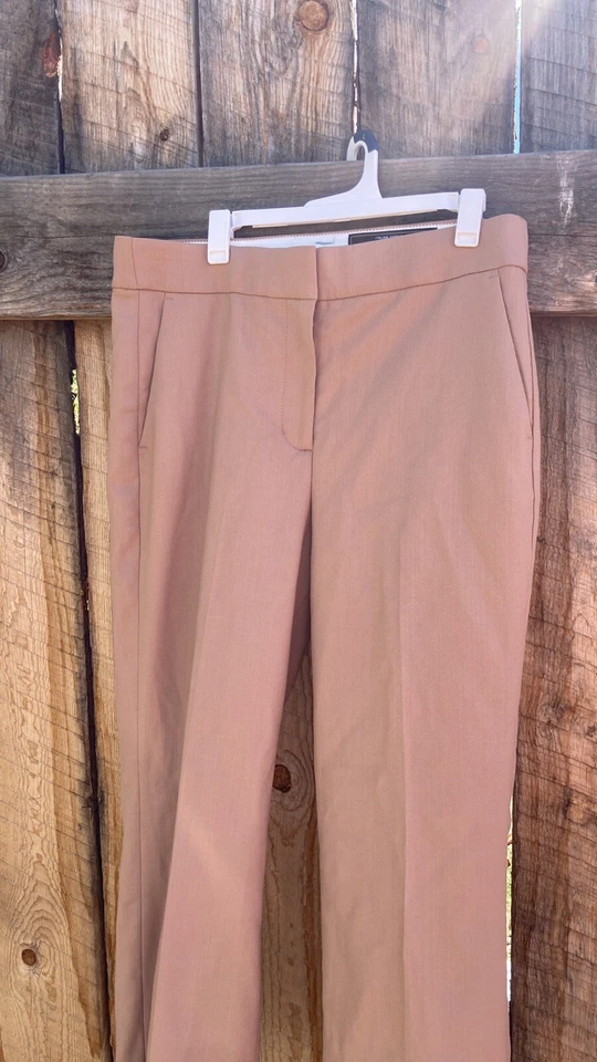 J. Pantalón acampanado recortado Crew Willa en lana italiana City talla 6 Foto 3 de 4