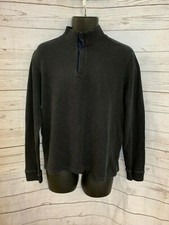Boss Hugo Boss Regular Fit Men  s Pullover Long Sleeve Navy Size L Large