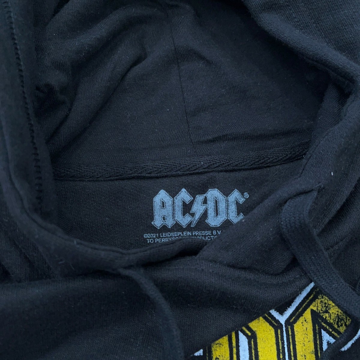 AC/DC ACDC Rock Band Black Japan Tour 1981 Pullover Hoodie Men's