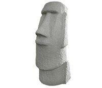 Easter Island Granite Resin Head Statue Garden Home Decor Figurine Outdoor Easter Island Granite Resin Head Statue Garden Home Decor Figurine Outdoor