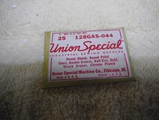 25 pc's NOS UNION SPECIAL sewing machine needles Type 128-044