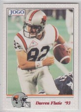 1993 Jogo CFL #97 Darren Flutie - BC Lions - Boston College Eagles