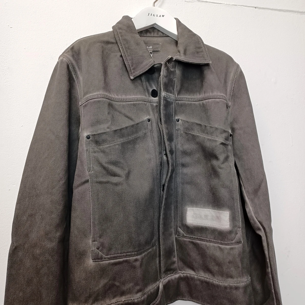 Jigsaw denim jacket sale
