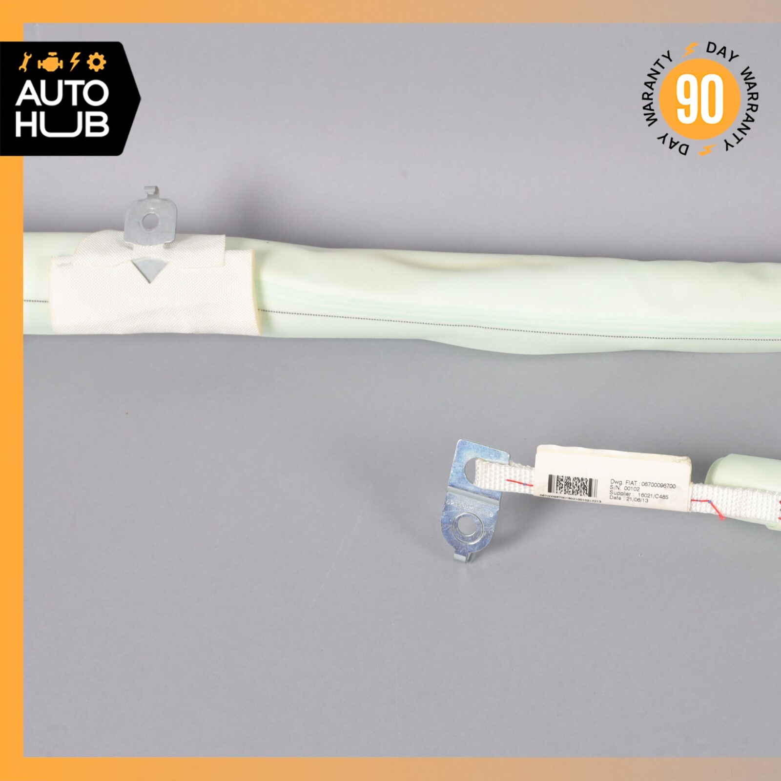 14-22 Maserati Quattroporte M156 Roof Curtain Air Bag Right Side OEM 69k