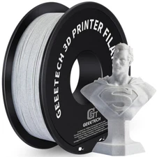 1KG GEEETECH Filament Like Marble PLA Grey 1.75mm Stone Texture Consumables US