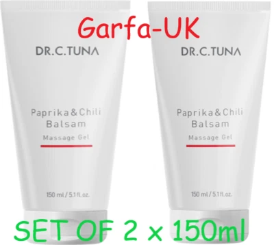 FARMASI - DR C TUNA (SET OF 2x150ML) DOUBLE EFFECT PAPRIKA & CHILI BALSAM