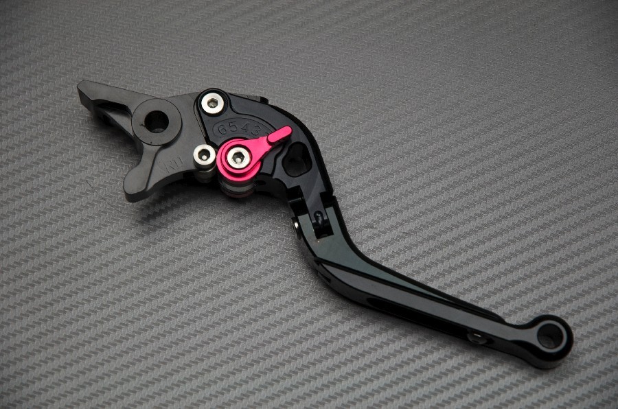 Leviers CNC Longs Noirs Pour Honda CBR600F - Modèles 2011 à 2014