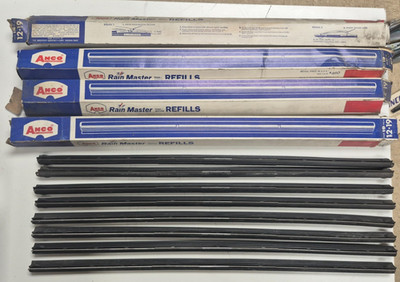 Vintage 19 inch ANCO Wiper Refills PUSH BUTTON STYLE #12-19 - 1 PAIR