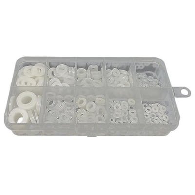 #ad #ad High Performance White Nylon Sealing Washers Pack of 500 for Professionals $13.98