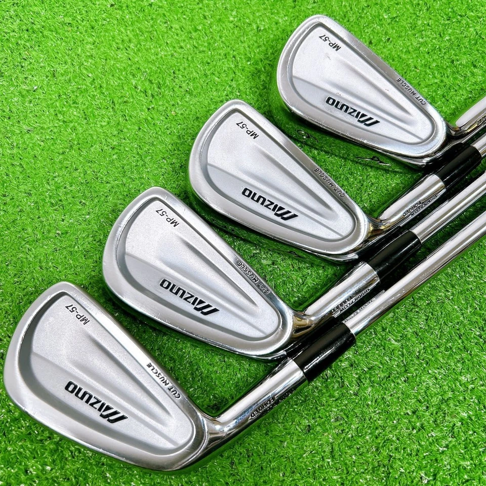 Mizuno LH Iron Set MP-57 3-9.P Dynamic Gold Flex X100 Left Handed STORE - Image 2 of 4