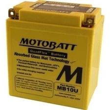 NEW MOTOBATT BATTERY REPLACES 12N103A2 12N10 3A 2,  SEALED AGM GEL