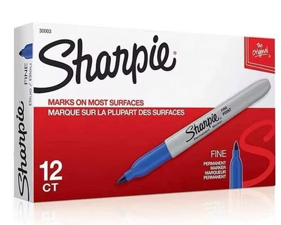 Sharpie feine Spitze Permanent Marker Stifte kräftige Linien lebendige Farben das Original