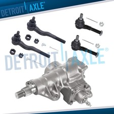 Complete Steering Gearbox Tie Rods Kit For 2000 - 2004 Mitsubishi Montero Sport