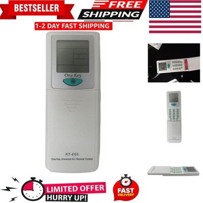 KT-E03 Universal Remote for All Major Brands of Mini Split AC