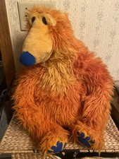 Disney Bear in the Big Blue House Plush Large 19" Henson Mattel Arcotoys Vintage