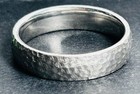 Platinum Designer DIANA Wedding Band 5.5mm Ring 13.412 Grams Size 11 Hallmarked — photo 4