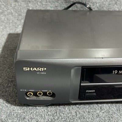 Sharp VC-H954U VCR 4 Head - 19 Micron - Hi-Fi Stereo VHS Player
