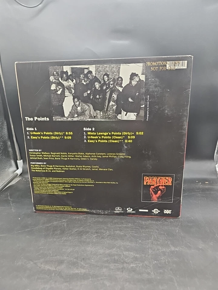 PANTHER THE POINTS - 1995 -Busta Rhymes Coolio NOTORIOUS B.I.G. Redman - Изображение 2 из 4