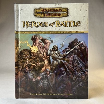 Dungeons & Dragons Heroes of Battle 3.5e D&D (2005, Hardcover)