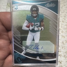 2025 Panini Absolute Rookie Autograph Travis Hunter #186 Jaguars