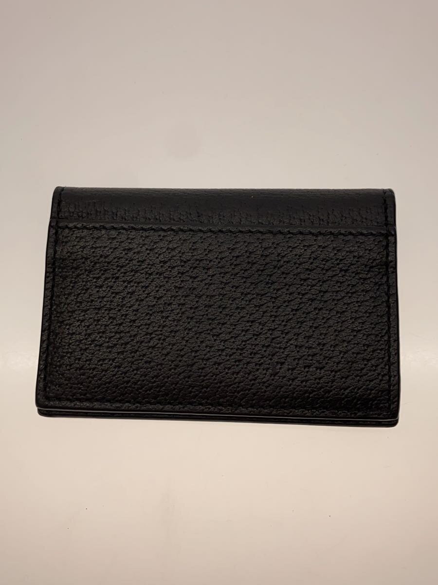GUCCI Card Case Leather BLK Men's thumbnail 2