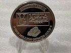 Silver Vista Gold Corp. 1 Oz Pure Silver 1998 Commemorative Coin Vintage - Rare