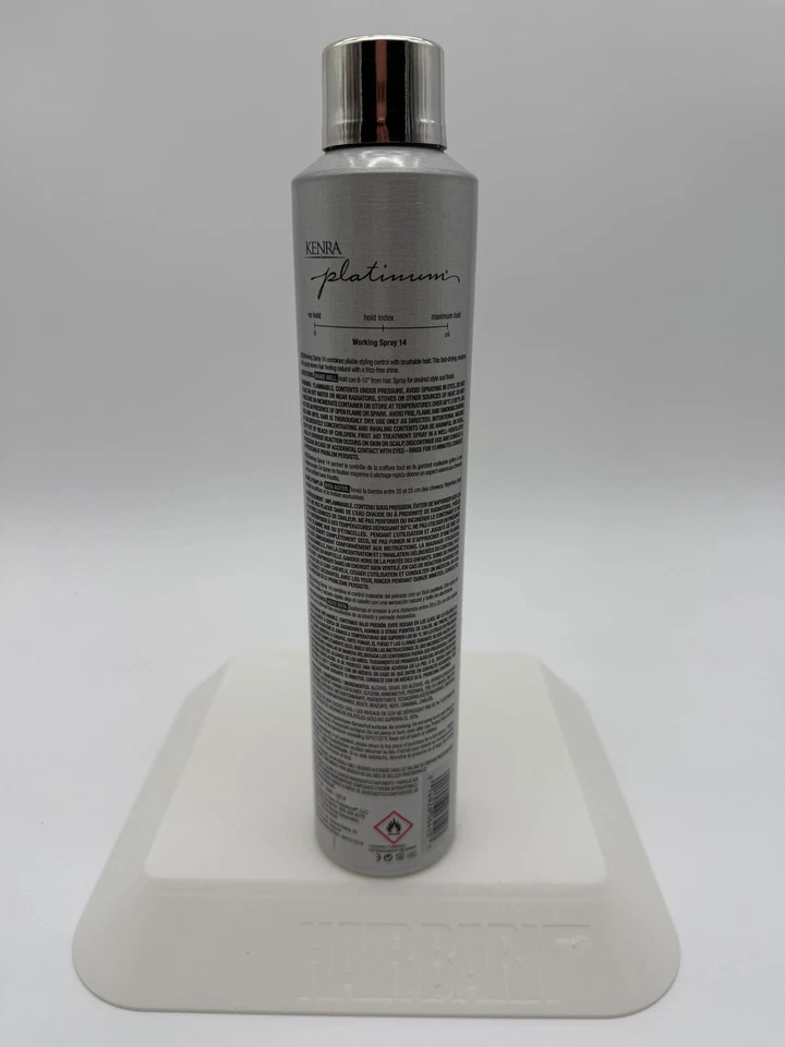 2 Pack! Kenra PLATINUM # 14 WORKING SPRAY 10 OZ - Image 3 of 3