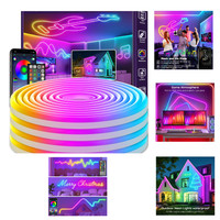Ailbton 15M Neon Led Streifen Outdoor App Steuerung Musik Sync Gaming