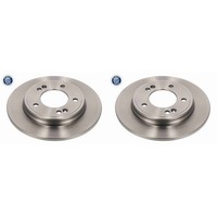 2X Ackoja Bremsscheiben 262Mm Voll Hinten Passend FüR Hyundai Elantra Ioniq KIA