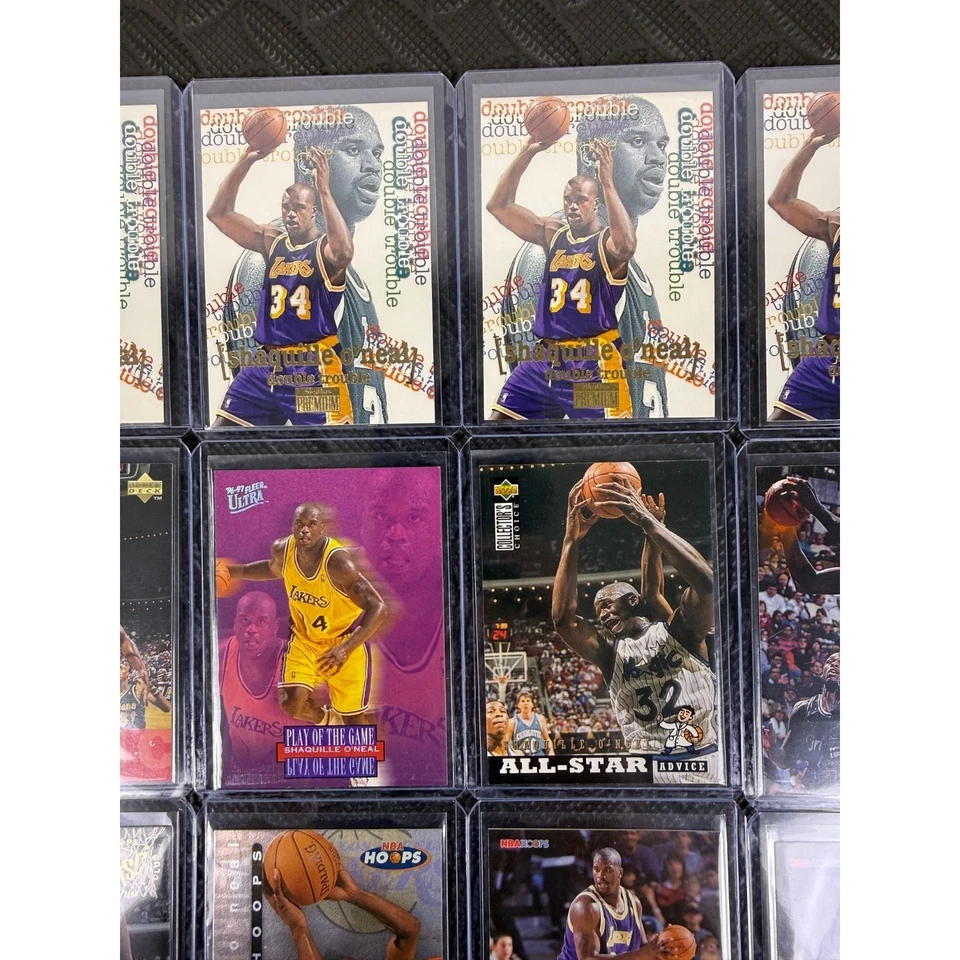 Shaquille O'Neal Años 90 Lote de Cartas (24 en total) Lakers Magic Fleer Ultra Skybox Foto 3 de 4