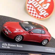 MINICHAMPS 1/43 Alfa Romeo Brera 2006 Red 400120570 diecast metal model