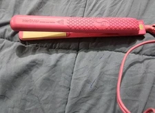 HERSTYLER: Colorful Seasons Ceramic Flat Iron - Dual Voltage 1.25 Inch Pink 