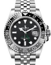 eLive- Rolex GMT-Master II Bruce Wayne Jubilee Bracelet 126710GRNR