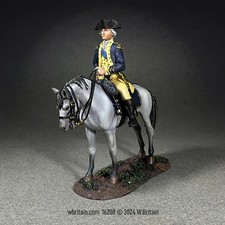 BR16208 General George Washington Mounted, 17...