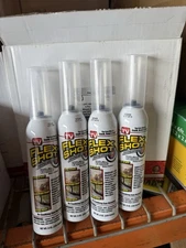 4x Flex Shot White Rubber Sealant, 8oz
