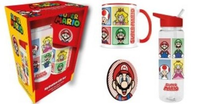 Geschenkbox Nintendo Super Mario Hydration(Fl,Ta,Mag 