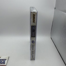 Shellshock (Sega Saturn, 1995) CIB REF CARD WORKING CLEAN DISC