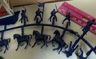 1975 AIRFIX US Cavalry Soldiers Horses 36 pieces 01722-6 S22 England HO Scale — photo 7