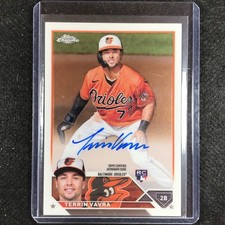 2023 Chrome Update TERRIN VAVRA Rookie Auto #TV