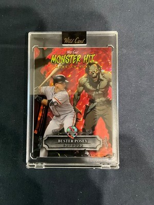  2025 Wild Card Monster Hit Buster Posey 1/1 