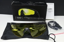 Wiley X Eyewear Wiley X  Saber Shooting Glasses Safety Protective Eyewear yellow