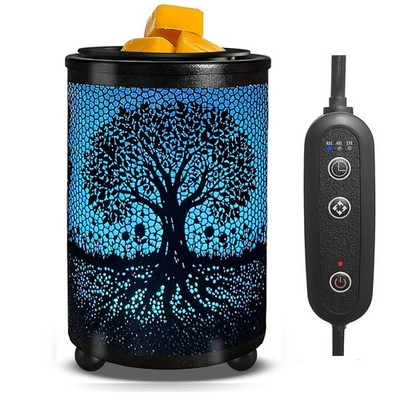 Electric Wax Melt Warmer PTC Heating Plate with 7 Colors LED Changing Light W...
