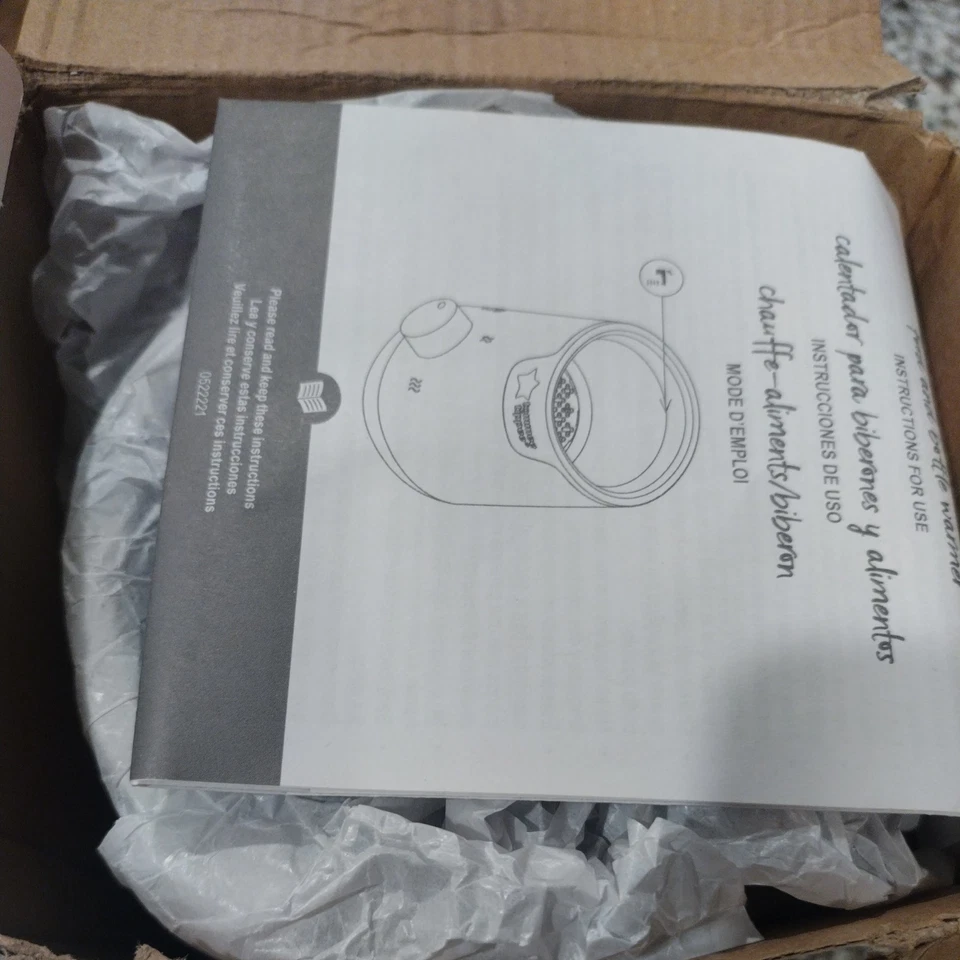 Tommee Tippee Easi-Warm Electric Bottle and Food Pouch Warmer Warms Baby Feeds - Image 2 of 2