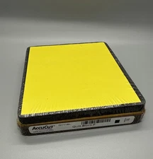 AccuCut Die Cutter Quilt Block - F - 3 1/4” Square For Fabric Paper Foam Felt…