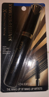 MAX FACTOR X Masterpiecemax High Volume MASCARA Water Resistant 805 Velvet Black