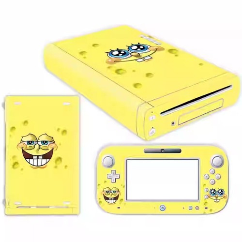 Soft Console & Controller Cartoon 219 Skin Sticker Cover for Nintendo Wii U - Picture 27 of 44