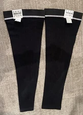 New Pair ASTERISK Adult Knee Brace Under sleeve (liner) Black Small